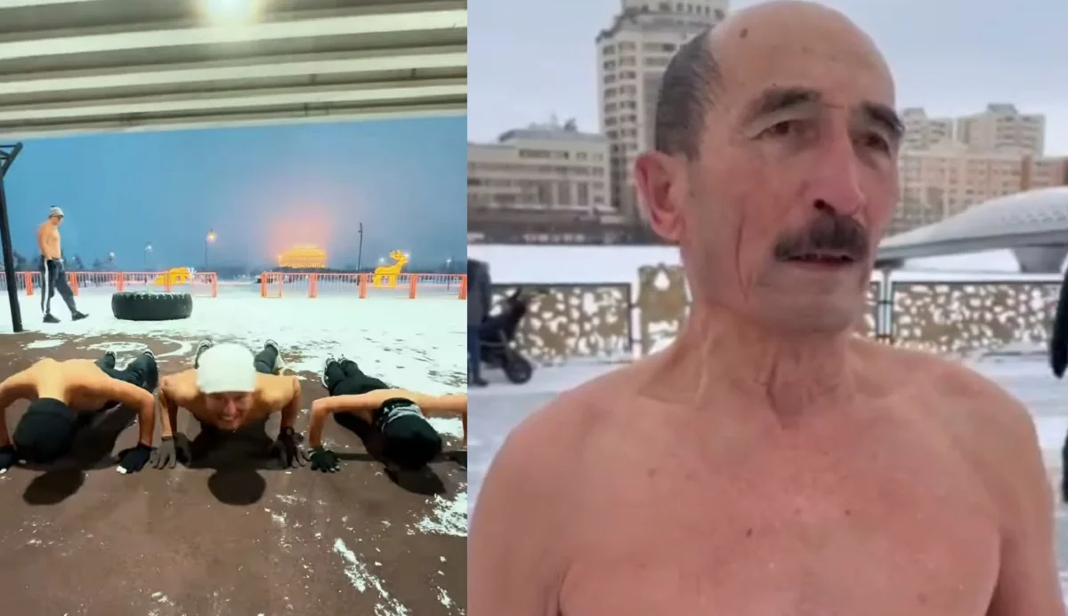моржи голые крещение 
