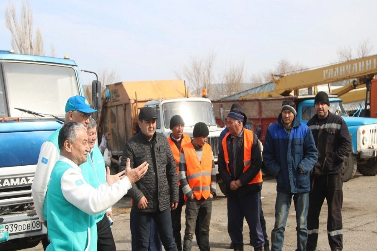 Фото: Предвыборный штаб партии Amanat Жамбылской области