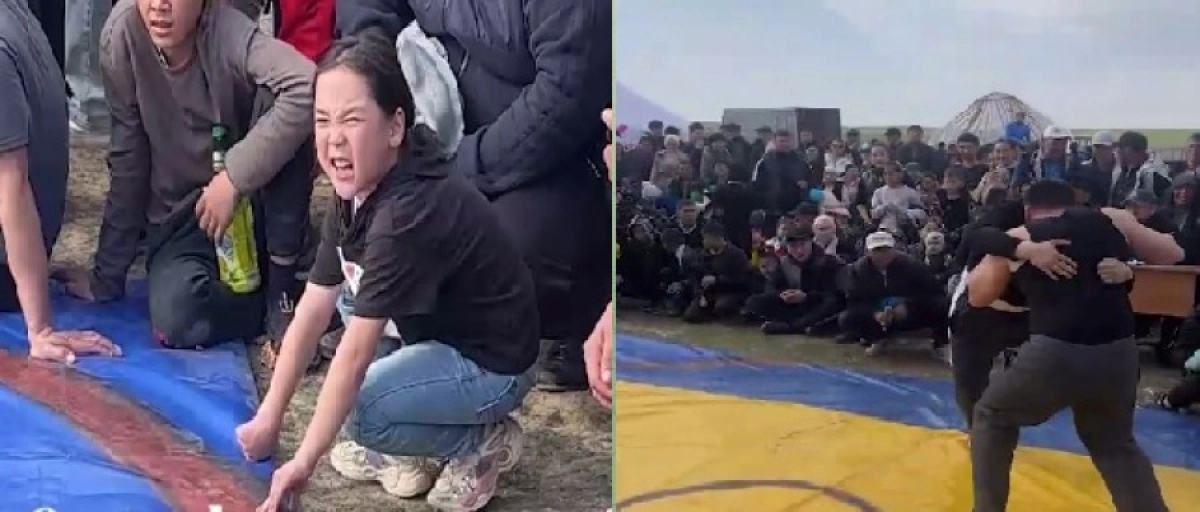 кадр t.me/qumash_kz