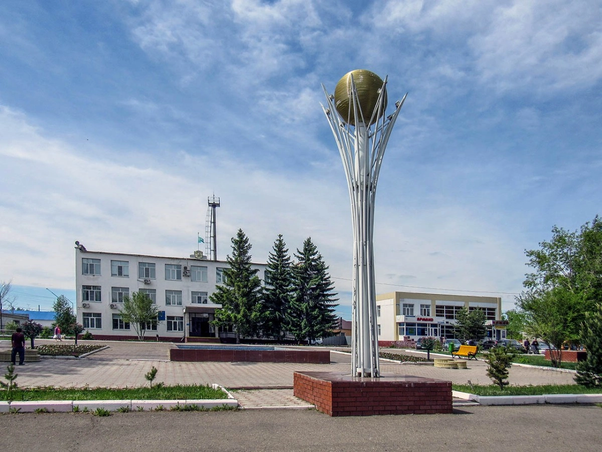 Акимат в городе Тайынша. Фото: Петропавловск.news