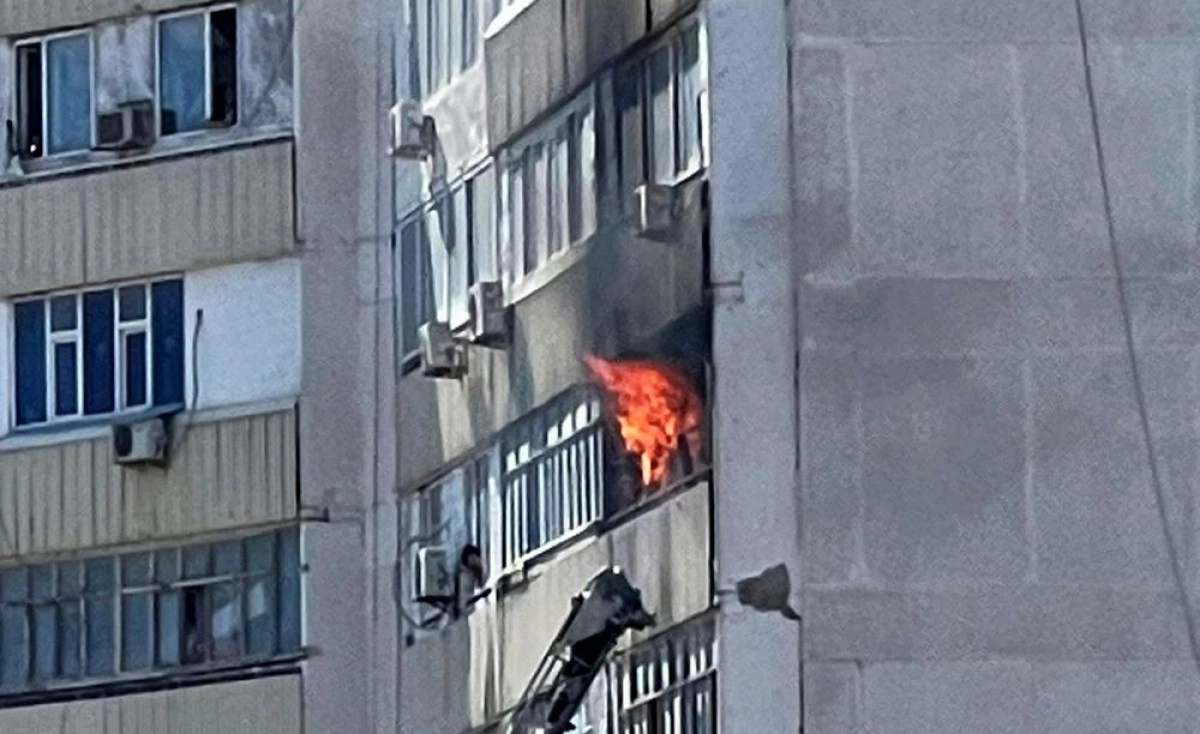 Фото очевидцев/ Lada.kz