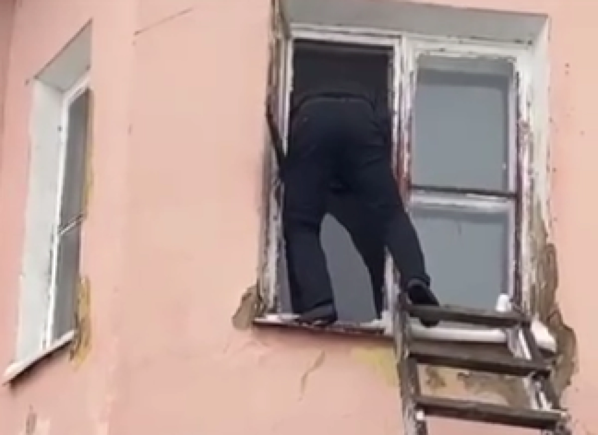 Кадр из видео/ Polisia.kz