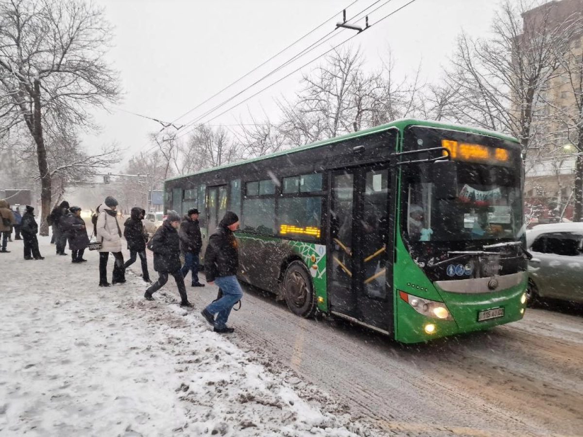 Как будут ездить автобусы в Алматы в новогодние выходные