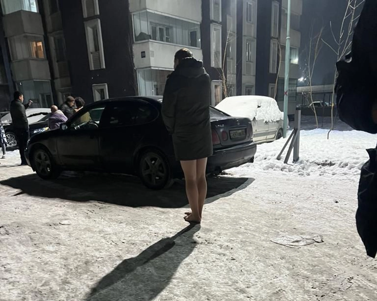 В Алматы девушка по улице прогулялась голой - Новости | Караван