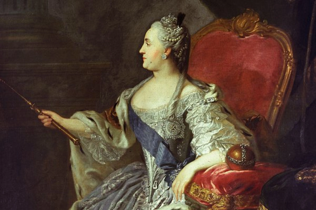 Фото: репродукция картины Федора Рокотова «Портрет императрицы Екатерины II» / РИА Новости