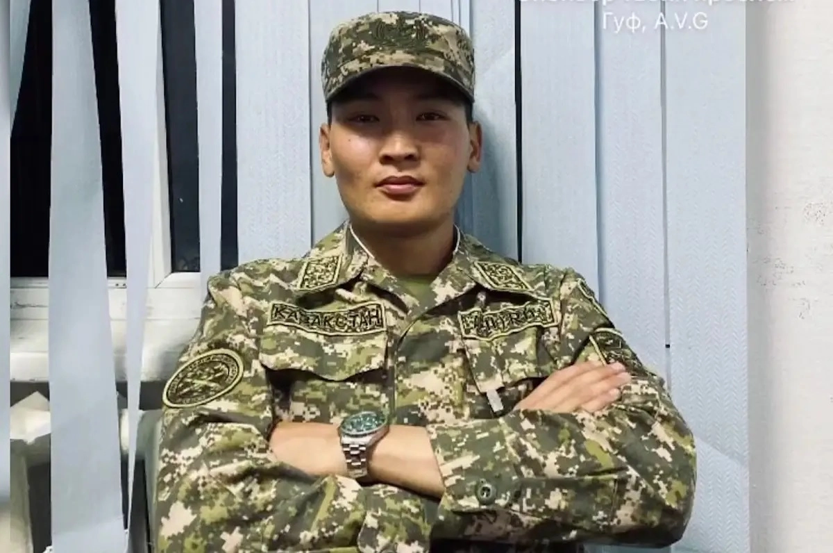 Фото телеканалу «Алматы» предоставили родные погибшего солдата