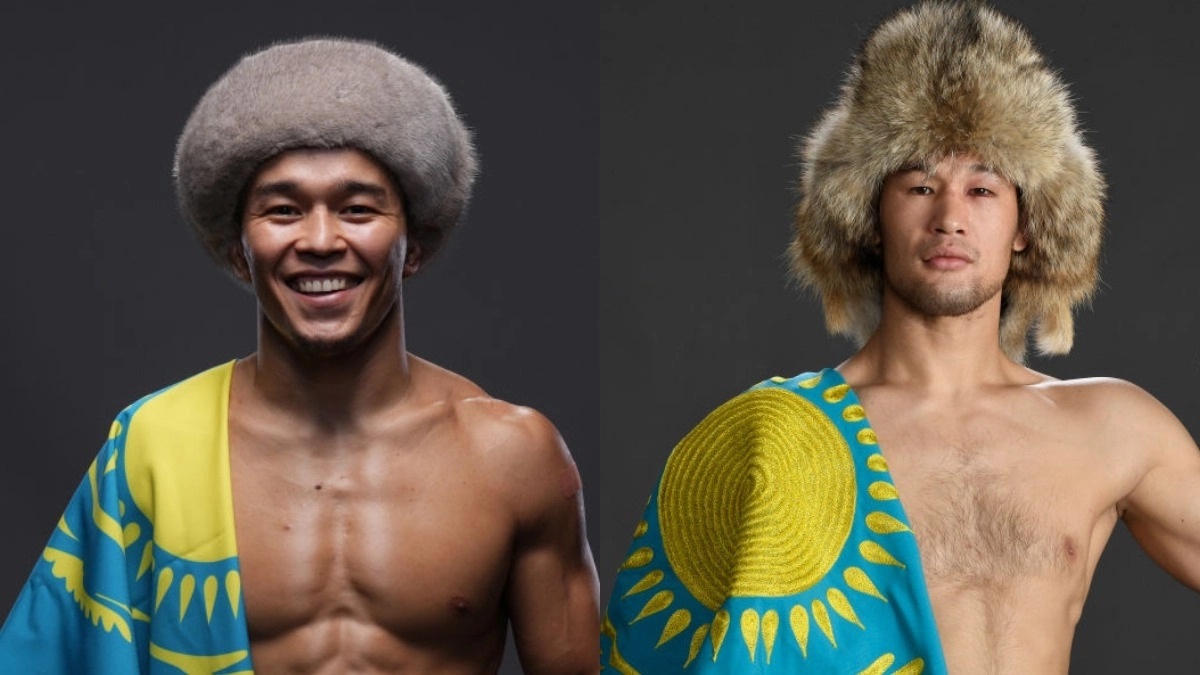 Асу Алмабаев и Шавкат Рахмонов. Фото: Mike Roach/Getty Images