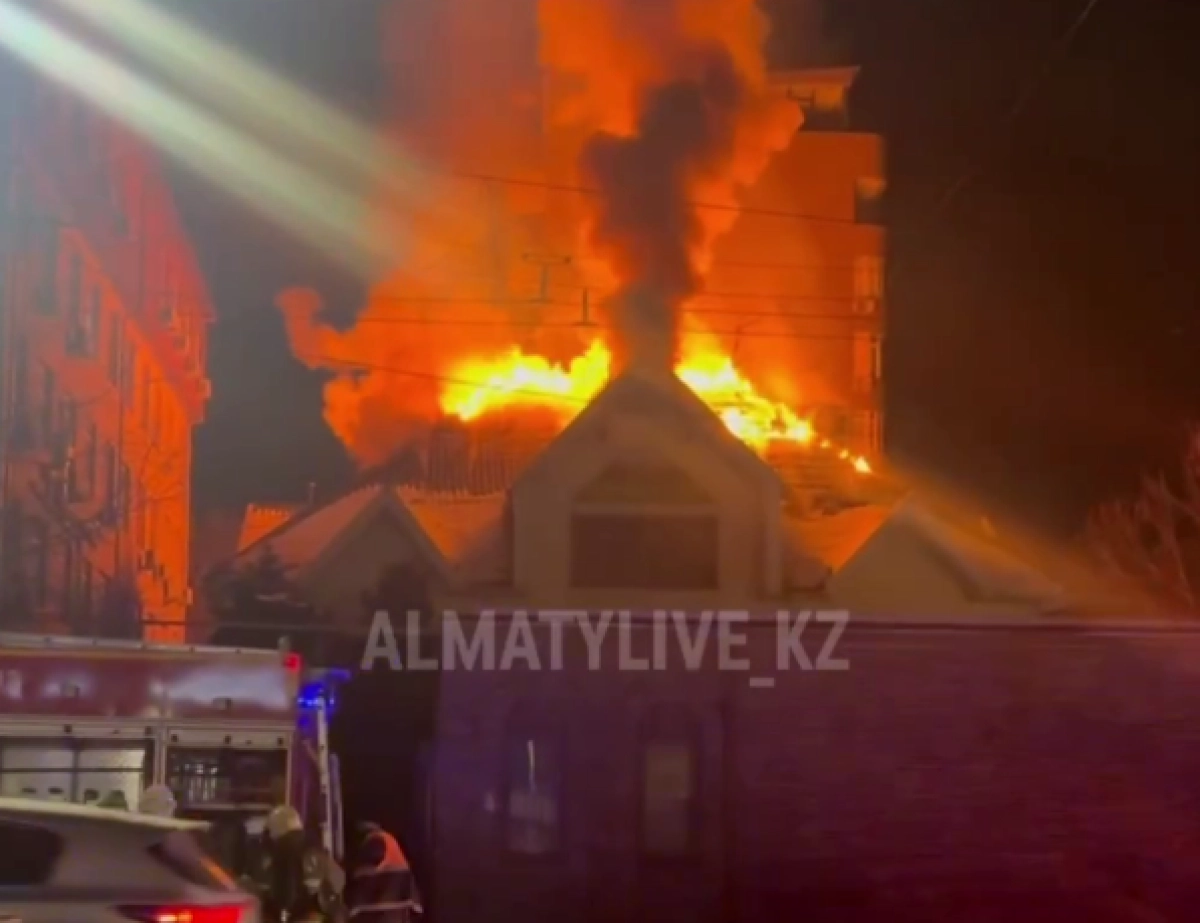 Кадр из видео/ Telegram/ Almaty Live