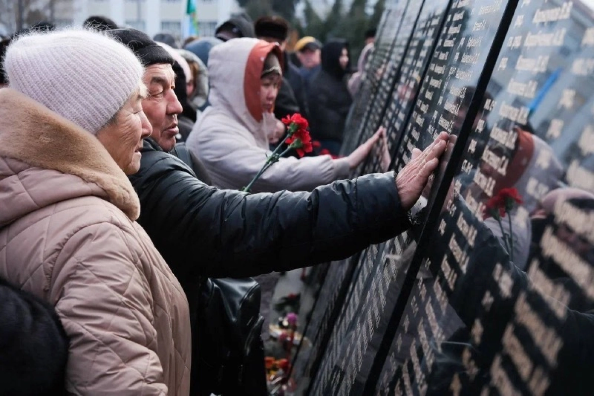 В Астрахани открыли мемориал погибшим в войне. Фото: T.me/babushkin30