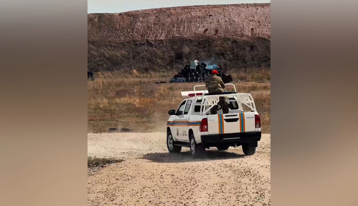 Фото: Кадр из видео МЧС РК