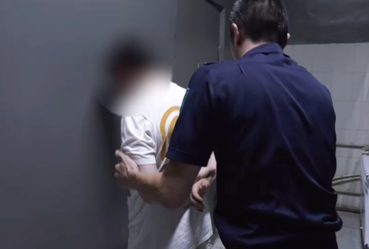 Кадр из видео/ @almaty_police_department