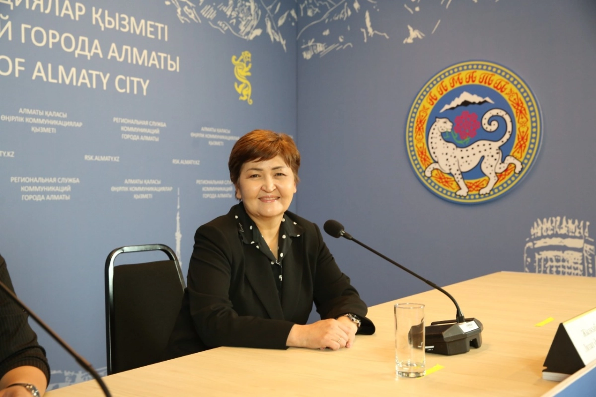 На фото: аким Жетысуского района Ляззат Жылкыбаева/акимат Алматы