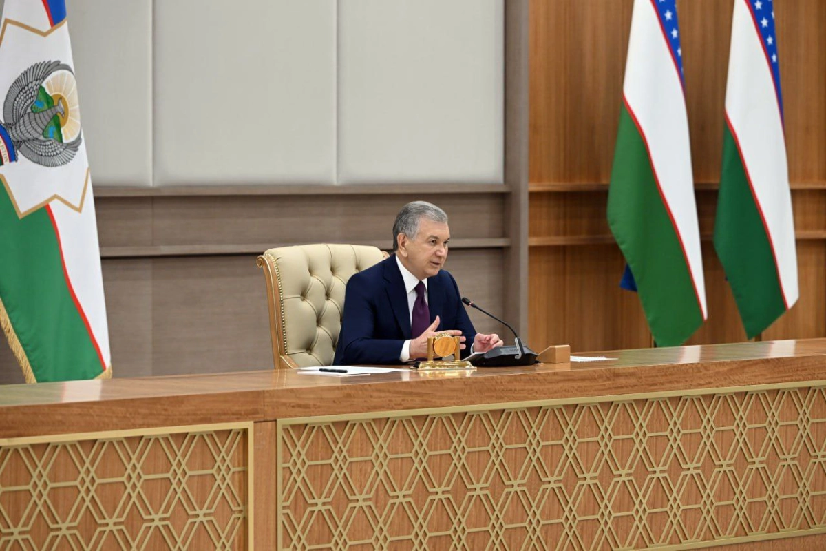 Фото: пресс-служба президента Узбекистана