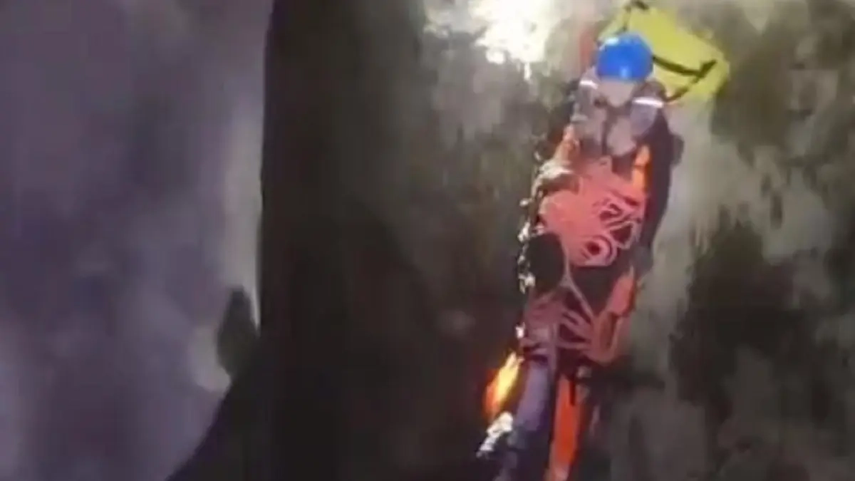 Кадр из видео: МЧС РК