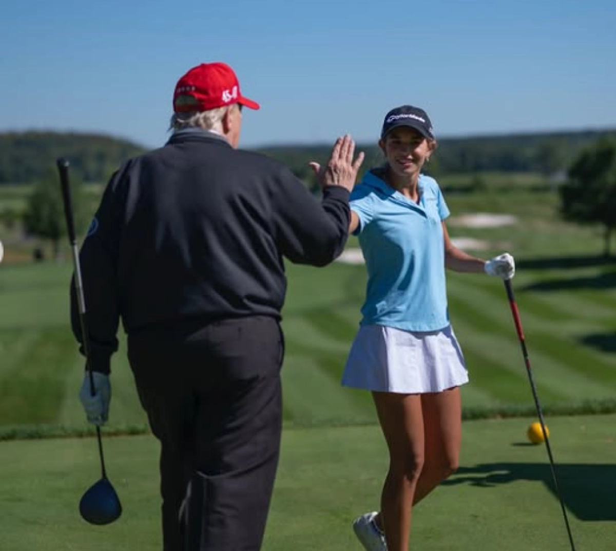 Фото: Instagram/ @kaitrumpgolfer