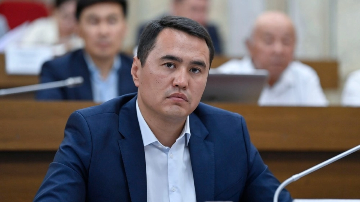 На фото депутат Жогорку Кенеш Эльдар Сулайманов