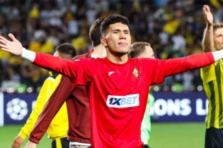 Вратарь Темирлан Анарбеков получил высокую оценку от тренера сборной Бельгии