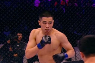 Казахстанский боец разгромил непобеждённого узбекистанца в Ташкенте