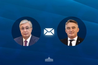 Токаев направил телеграмму председателю Президиума Боснии и Герцеговины