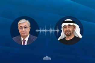 Ситуация на Ближнем Востоке стала темой разговора Токаева с президентом ОАЭ