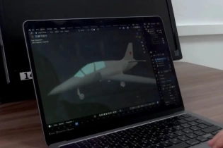 Школьница из Павлодара спроектировала реактивный самолет нового поколения