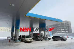 На крупной АЗС в Астане возникли перебои с бензином АИ-92