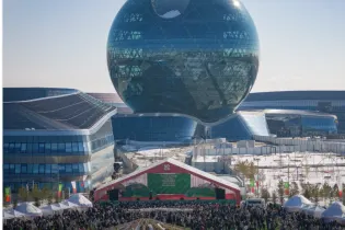 Астану необычно украсят к Наурызу