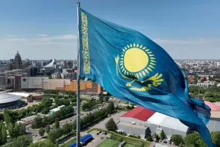 Флаг Казахстана признан самым красивым в мире