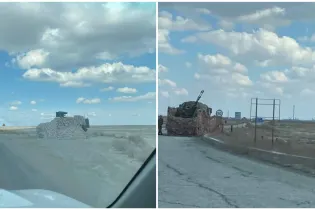 Армию и военную технику заметили у Тенгиза – заявление Минобороны