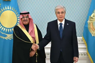 Высшее руководство Саудовской Аравии поблагодарило Токаева за поддержку