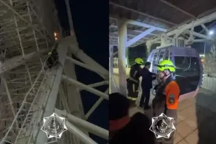 Пожар на колесе обозрения в Астане: людей срочно спустили
