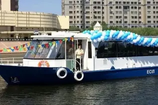 Экскурсионные теплоходы начнут курсировать по Есилю в Астане с 1 мая