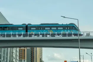 Почти готово: появились кадры станций LRT в Астане