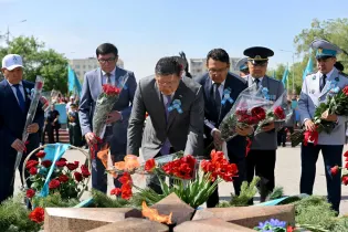 В области Абай широко отмечают День Победы