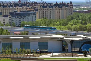 Исторический запуск: как в Астане спустя 10 лет открыли LRT. Фоторепортаж