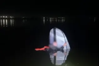 Мужчина едва не утонул на Самаркандском водохранилище