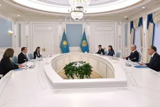 Представитель Совета мира передал Токаеву приветствие от Трампа