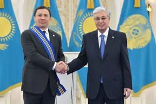 Токаев поздравил Головкина