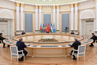 Главы судебных органов тюркских стран встретились с президентом Казахстана