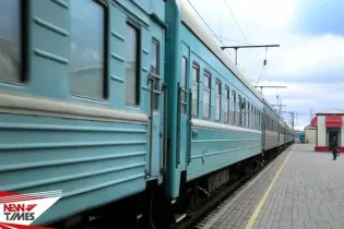 Троих пьяных дебоширов сняли с поезда в Казахстане