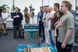 В Алматы стартовал международный турнир KazChess Masters 2026