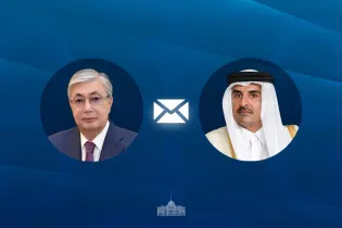 Президент Казахстана выразил соболезнования эмиру Катара