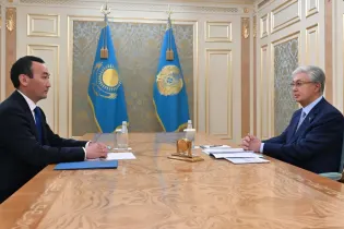 Новый аким области Улытау получил поручения от Токаева