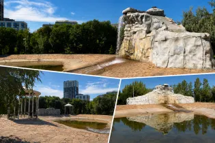 Водопад в центре Астаны: секретный оазис в Президентском парке