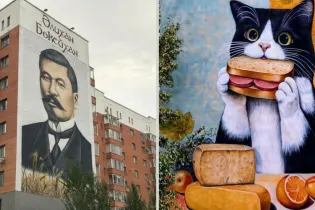Муралы Астаны: сколько их в городе, какие истории они рассказывают и где их найти