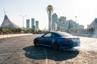 Водителя BMW арестовали на 10 суток за дрифт в Астане
