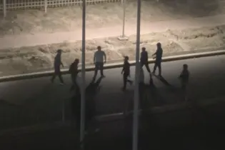 Массовая драка в Талдыкоргане попала на видео