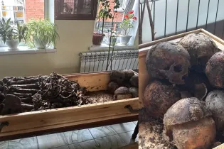 «Здесь было кладбище»: человеческие останки нашли на стройке в Петропавловске