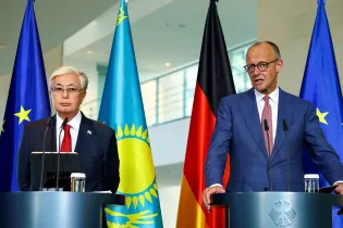 Мерц заявил, что Германия заинтересована в нефти из Казахстана