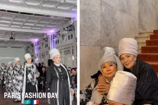 Казахстанские апашки покорили подиум на Paris Fashion Day